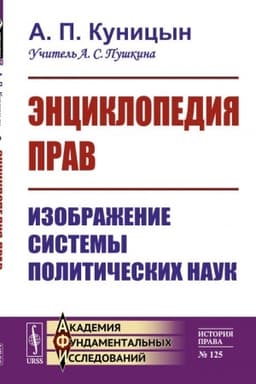 Cover: Enciklopediya prav: Izobrazhenie sistemy politicheskich nauk