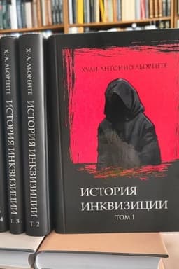 Обложка: История инквизиции: в 4 т.