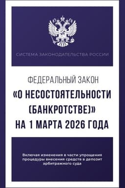 Buchcover: Federal′nyj zakon "O nesostojatel′nosti (bankrotstve)" na 1 marta 2026 goda