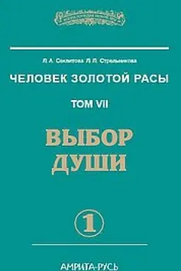 Buchcover: Čelovek Zolotoj Rasy. Tom 7. Čast′ 1. Vybor duši. 2-e izdanie