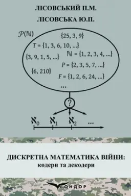 Buchcover: Dyskretna matematyka vijny: kodery ta dekodery. Navč.pos.
