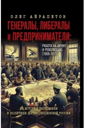 Cover: Generaly, liberaly i predprinimateli: rabota na front i revolyuciyu (1908-1917). Iz istorii ekonomiki i politiki dorevolyucionnoj Rossii