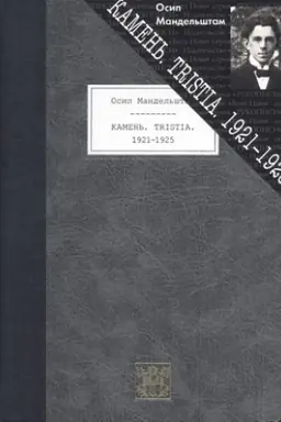 Cover: KAMEN′. TRISTIA. 1921-1925