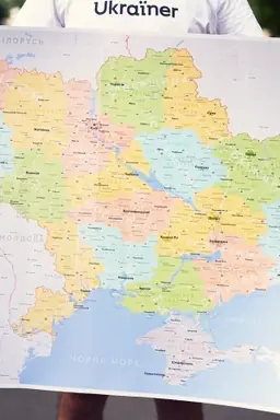 Buchcover: Nova mapa Ukraïny