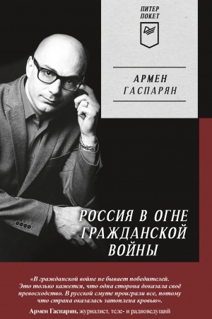 Buchcover: Rossija v ogne Graždanskoj vojny.