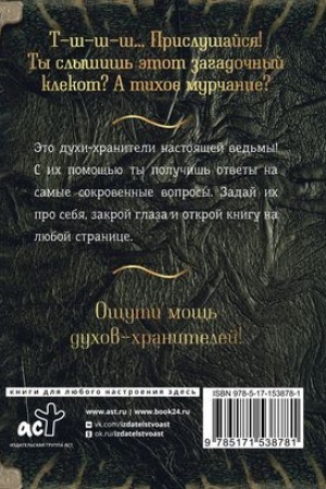 Cover: Sprosi ducha-chranitelya. Nastol′nyj orakul nachinayushhej ved′my