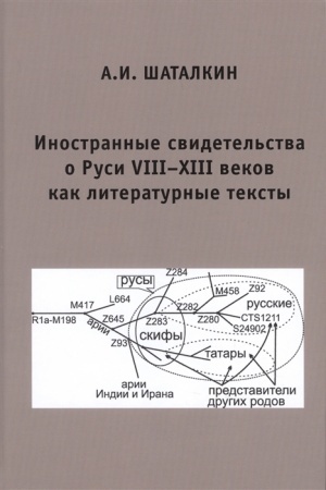 Cover: Inostrannye svidetel′stva o Rusi VIII-XIII vekov kak literaturnye teksty
