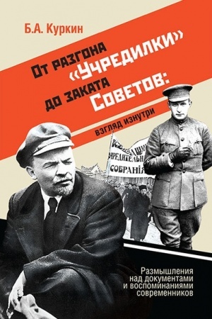 Cover: Ot razgona Uchredilki do zakata Sovetov: vzglyad iznutri: razmyshleniya nad dokumentami i vospominaniyami sovremennikov