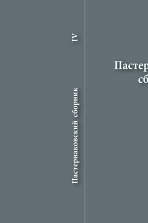 Buchcover: Pasternakovskij sbornik — IV. Stat′i, publikacii, vospominanija