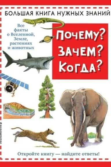 Обложка: Почему? Зачем? Когда? Большая книга нужных знаний