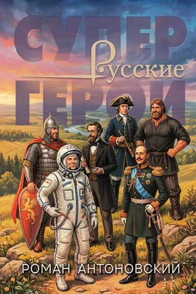 Buchcover: Russkie supergeroi