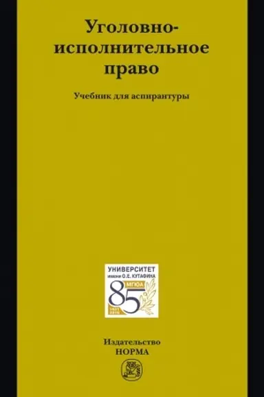 Buchcover: UGOLOVNO-ISPOLNITEL′NOE PRAVO