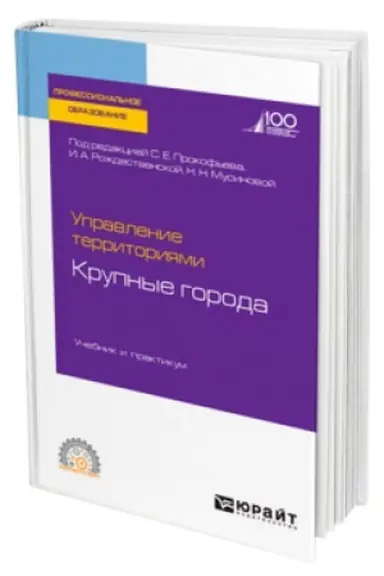 Buchcover: UPRAVLENIE TERRITORIJAMI. KRUPNYE GORODA. Učebnik i praktikum dlja SPO