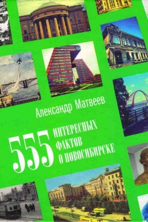 Обложка: 555 интересных фактов о Новосибирске. Малоизвестные, удивительные, курьёзные, трагические... – 2-е изд., перераб. и доп.