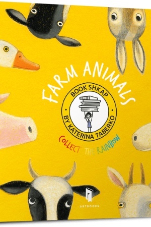 Обложка: Collect the rainbow. Farm animals, англійська