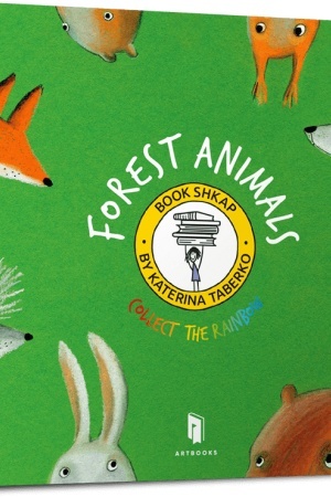 Обложка: Collect the rainbow. Forest animals, англійська