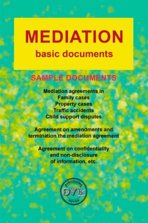 Cover: Mediation: basic documents, anhl. mova