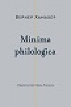 Cover: Minima philologica: 95 tezisov o filologii; Za filologiyu