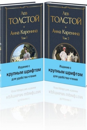 Cover: Anna Karenina (komplekt iz 2 knig s krupnym shriftom)