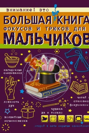Cover: Bol′shaya kniga fokusov i tryukov dlya mal′chikov