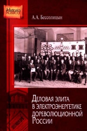 Buchcover: Delovaja ėlita v ėlektroėnergetike dorevoljucionnoj Rossii: monografija