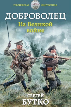 Обложка: Доброволец. На Великой войне
