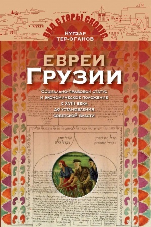 Обложка: Евреи Грузии. Социально-правовой статус и экономическое положение с XVIII в. до установления советской власти в Грузии в 1921 г.