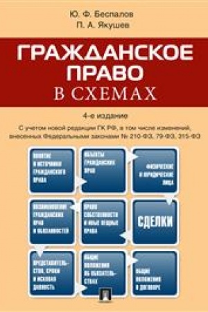 Cover: Grazhdanskoe pravo v schemach.Uch.pos.-4-e izd.-M.:Prospekt,2023. /=238239/