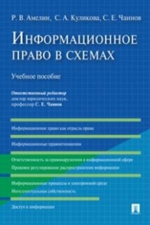 Buchcover: Informacionnoe pravo v schemach.Uč.pos.