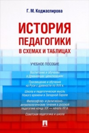 Buchcover: Istorija pedagogiki v schemach i tablicach. Uč.pos.
