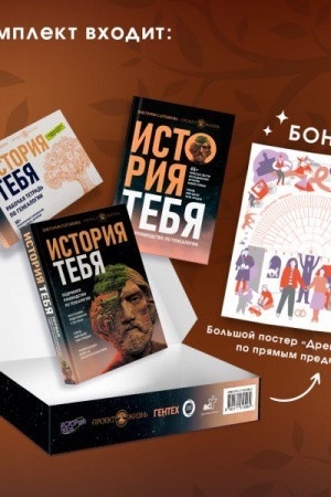Buchcover: Istorija tebja. Podaročnyj komplekt iz trech knig po genealogii + poster "Drevo sem′i"