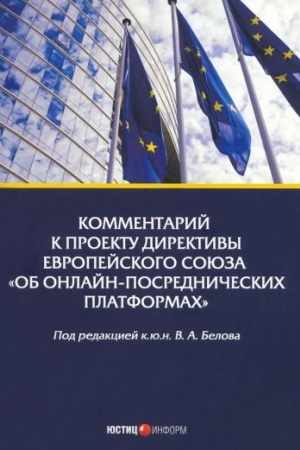 Cover: Kommentarij k proektu Direktivy Evropejskogo Soyuza «Ob onlajn-posrednicheskich platformach» / per. s angl.
