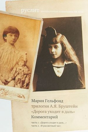 Обложка: Комментарий к трилогии А.Я.Бруштейн Дорога уходит в даль...