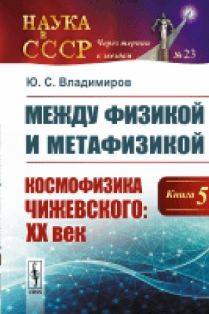 Обложка: Между физикой и метафизикой: Космофизика Чижевского: XX век