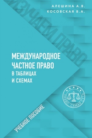 Cover: Mezhdunarodnoe chastnoe pravo v tablicach i schemach