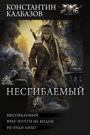 Обложка: Несгибаемый. Враг почти не виден. Не буди лихо. Сборник