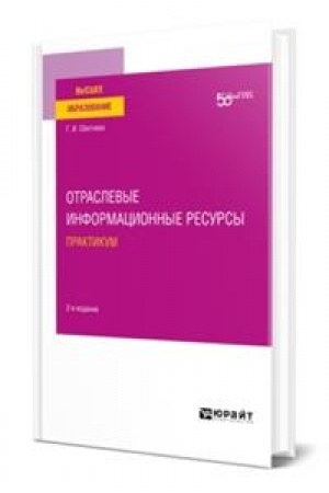 Обложка: ОТРАСЛЕВЫЕ ИНФОРМАЦИОННЫЕ РЕСУРСЫ. ПРАКТИКУМ 2-е изд. Учебное пособие для вузов