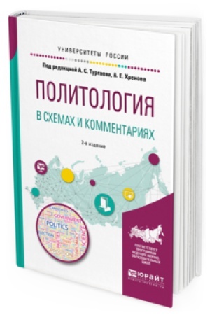 Обложка: ПОЛИТОЛОГИЯ В СХЕМАХ И КОММЕНТАРИЯХ 2-е изд., испр. и доп. Учебное пособие для академического бакалавриата