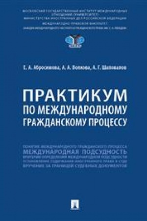 Cover: Praktikum po mezhdunarodnomu grazhdanskomu processu