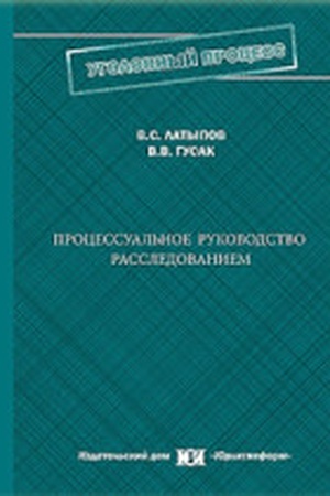 Buchcover: Processual′noe rukovodstvo rassledovaniem: problemy i perspektivy