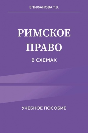 Cover: Rimskoe pravo v schemach. Uchebnoe posobie