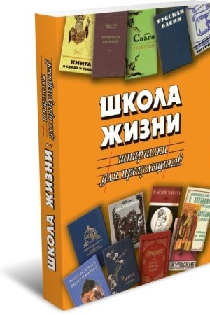 Buchcover: Škola žizni: špargalki dlja progul′čšikov (pritči, basni, skazki, anekdoty i drugie istorii raznych vremen i narodov — ob ėffektivnom obučenii i samoobučenii)