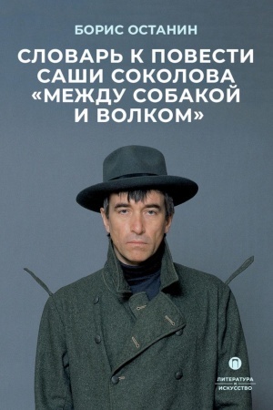 Обложка: Словарь к повести Саши Соколова «Между собакой и волком»