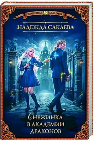 Обложка: Снежинка в академии драконов