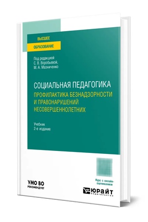 Buchcover: SOCIAL′NAJA PEDAGOGIKA. PROFILAKTIKA BEZNADZORNOSTI I PRAVONARUŠENIJ NESOVERŠENNOLETNICH 2-e izd., ispr. i dop. Učebnik dlja vuzov