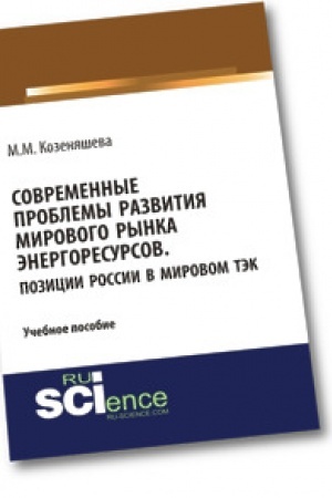 Обложка: Современные проблемы развития мирового рынка энергоресурсов. Позиции России в мировом ТЭК. Учебное пособие
