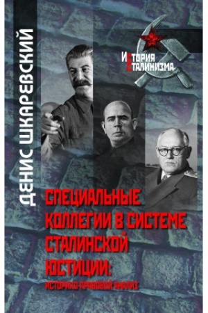 Buchcover: Special′nye kollegii v sisteme stalinskoj justicii:istoriko-pravovoj analiz