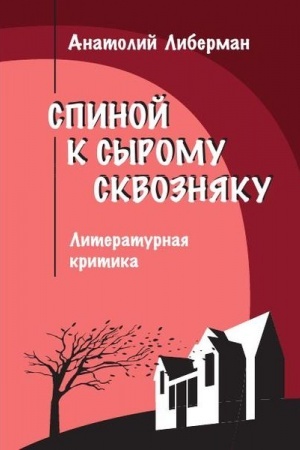 Обложка: Спиной к сырому сквозняку : литературная критика