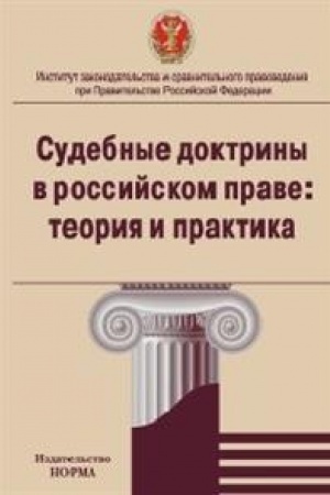 Buchcover: SUDEBNYE DOKTRINY V ROSSIJSKOM PRAVE: TEORIJA I PRAKTIKA PROJAVLENIJA