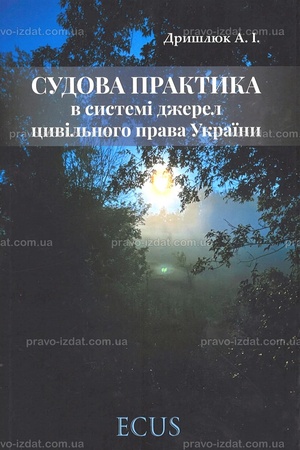 Buchcover: Sudova praktyka v systemi džerel cyvil′noho prava Ukraïny